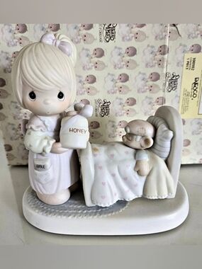 Precious Moments Make Me a Blessing Porcelain Figurine With Box